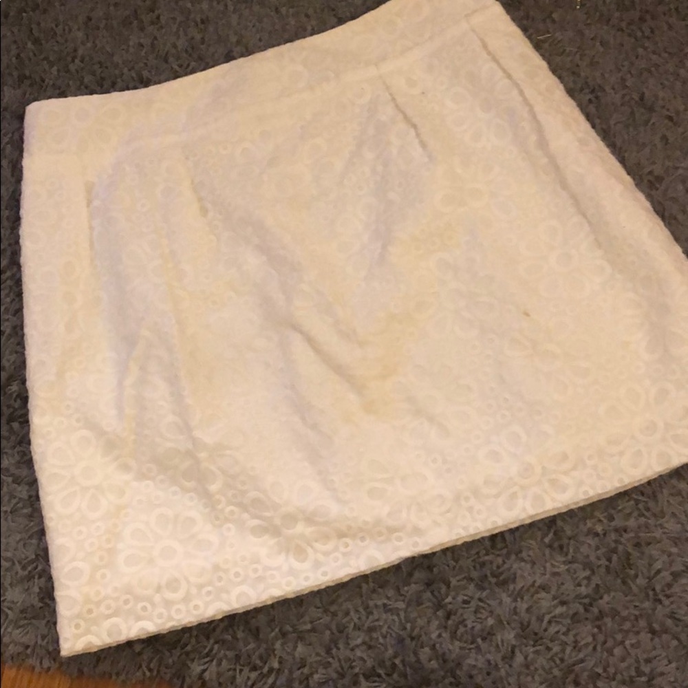 LOFT floral skirt 12P